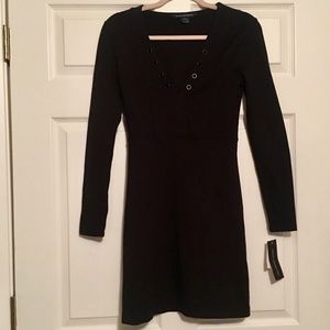 French Connection Black Bodycon Dress